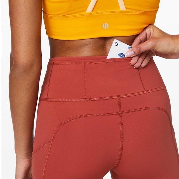 New Lululemon Capris: Fast and Free HR Crop 19” - Picture 5 of 6